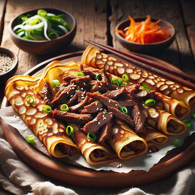Korean BBQ Bulgogi Crepes