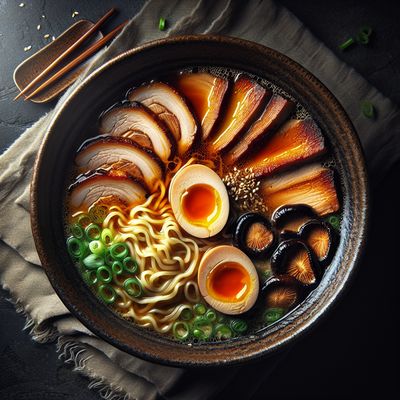 Ramen with Ajitama Eggs