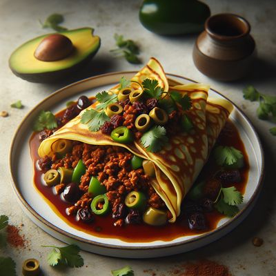 Cuban Picadillo Crepes