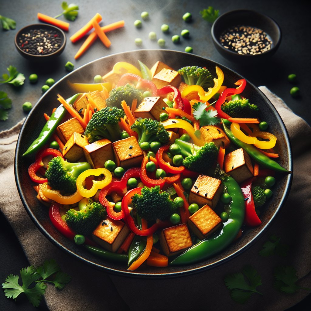 Asian-Inspired Tofu and Vegetable Stir-Fry