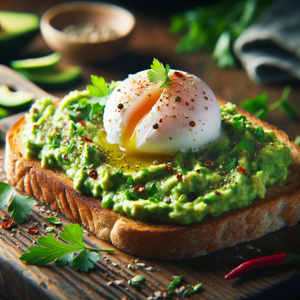 Avocado Toast with Poached Egg