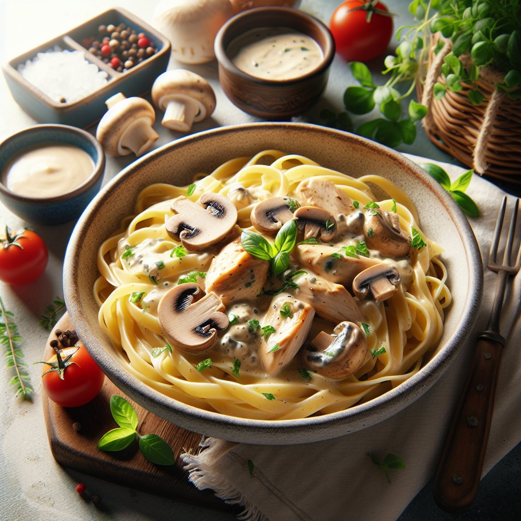 Creamy Chicken and Mushroom
