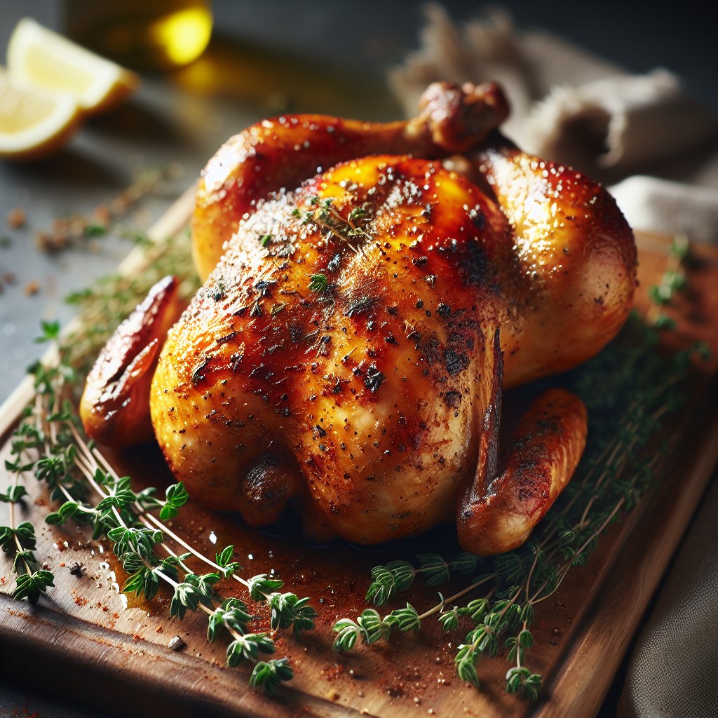 Air Fryer Whole Chicken